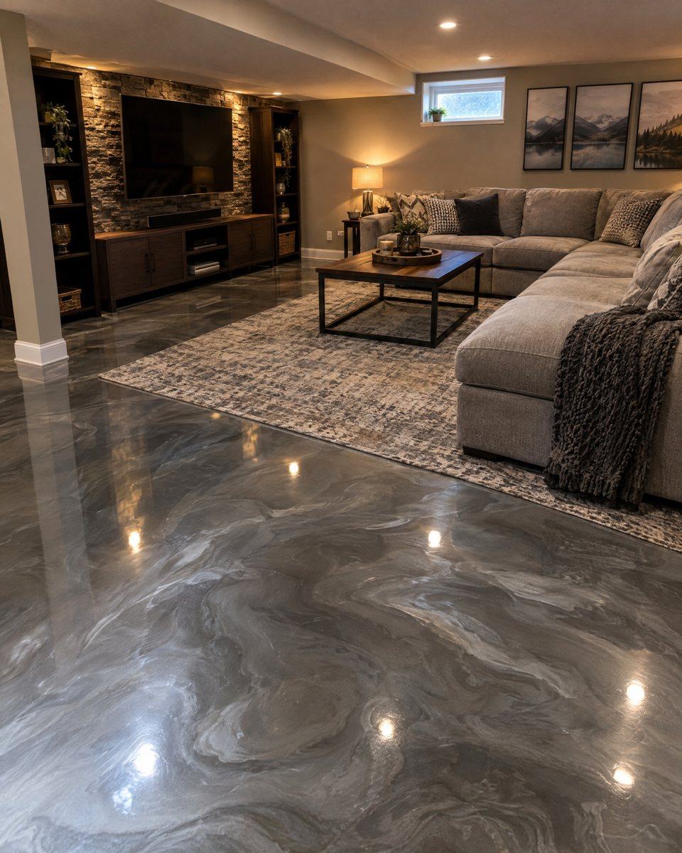 Metallic & Decorative Epoxy in the Triad